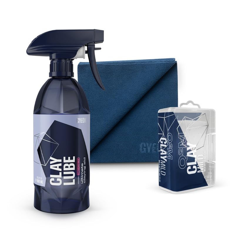 Gyeon ClayLube Ultra Slick Clay Lubricant for Ceramic Coating Prep – Slip Booster for Clay Mitt Bar Discs Enhances Paint Correction Gloss Hydrophobic Protection Surface Refinement - Image 1